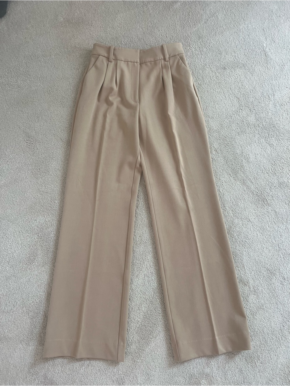 Favorite Daughter Beige Tailored Trousers - “The Favorite Pant”